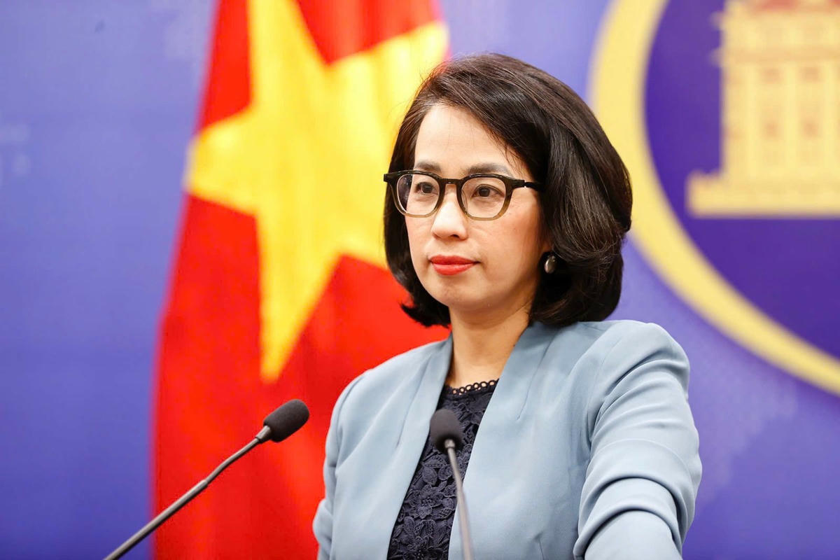 Người Phát ngôn Phạm Thu Hằng - Ảnh: BNG