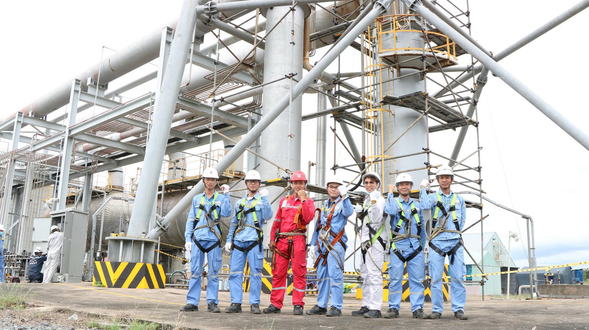 Nhà máy Đạm Cà Mau vừa hoàn thành tốt Bảo dưỡng tổng thể năm 2022.