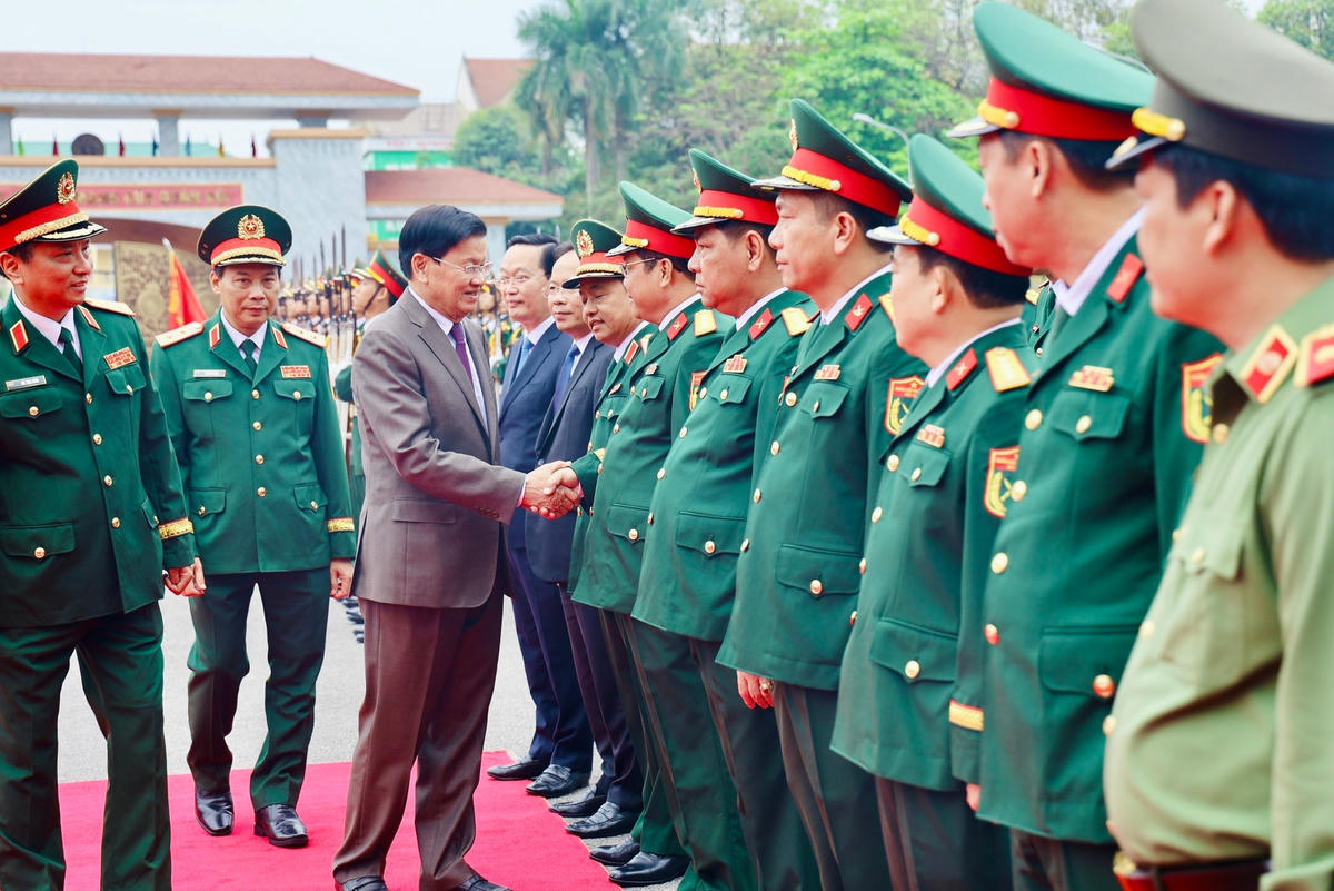 Tổng Bí thư, Chủ tịch nước Lào đến Việt Nam dự Lễ kỷ niệm 30/4- Ảnh 6.