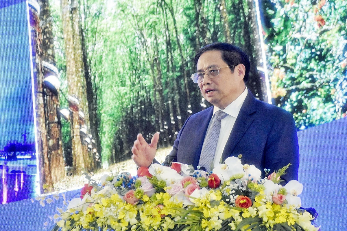 Thủ tướng Phạm Minh Chính phát biểu tại Hội nghị.