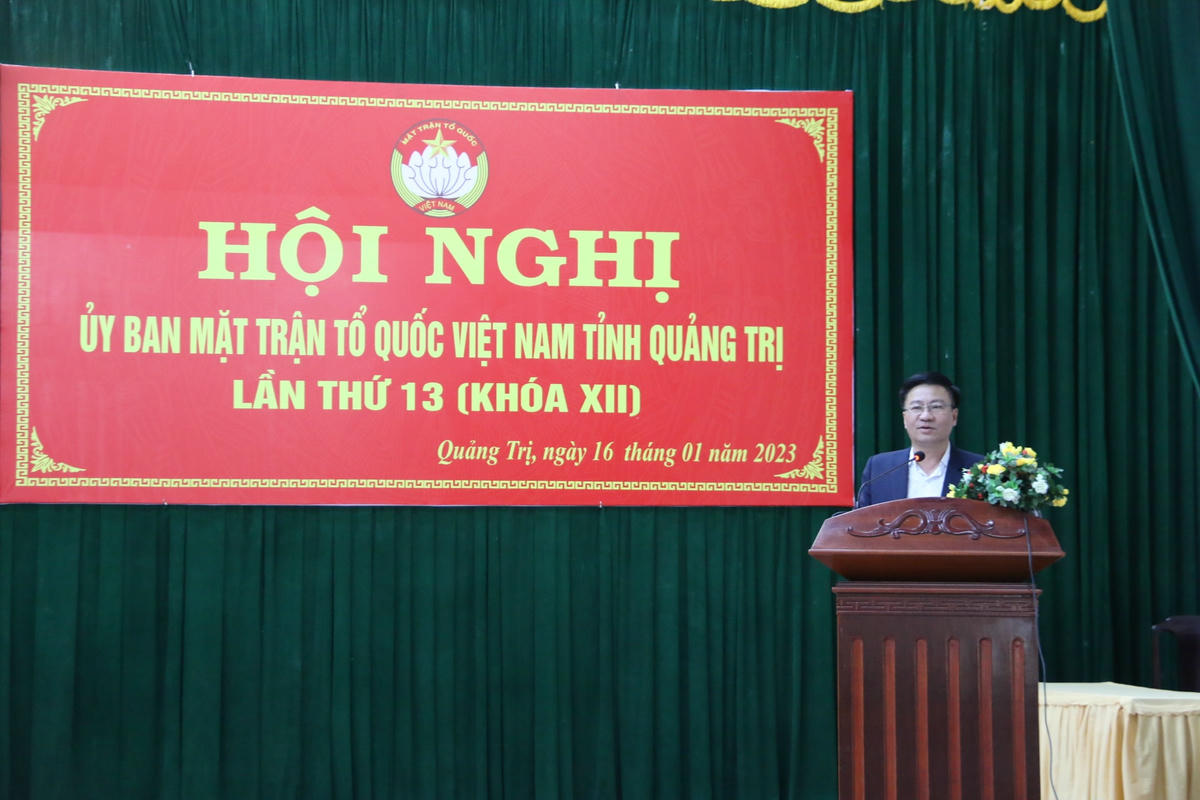 Ông Đào Mạnh Hùng phát biểu tại Hội nghị.