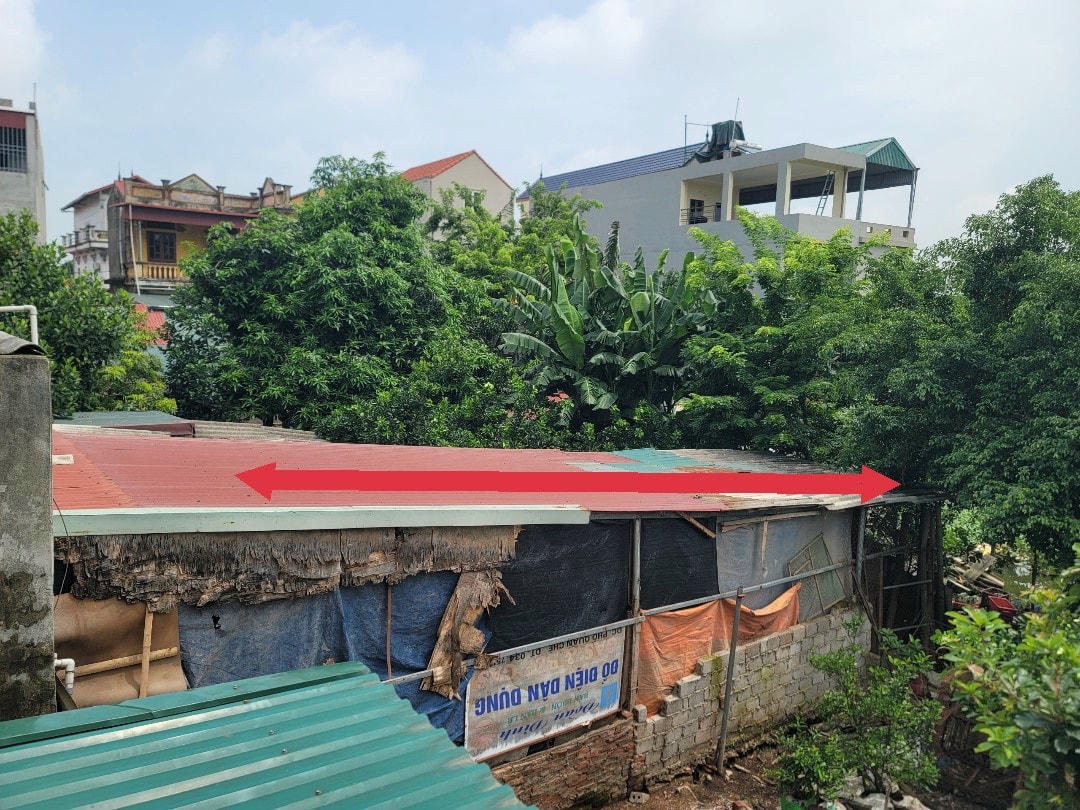 Phần đất lấn chiếm ao thôn của gia đình ông T.V.Đ. và bà L.T.G.