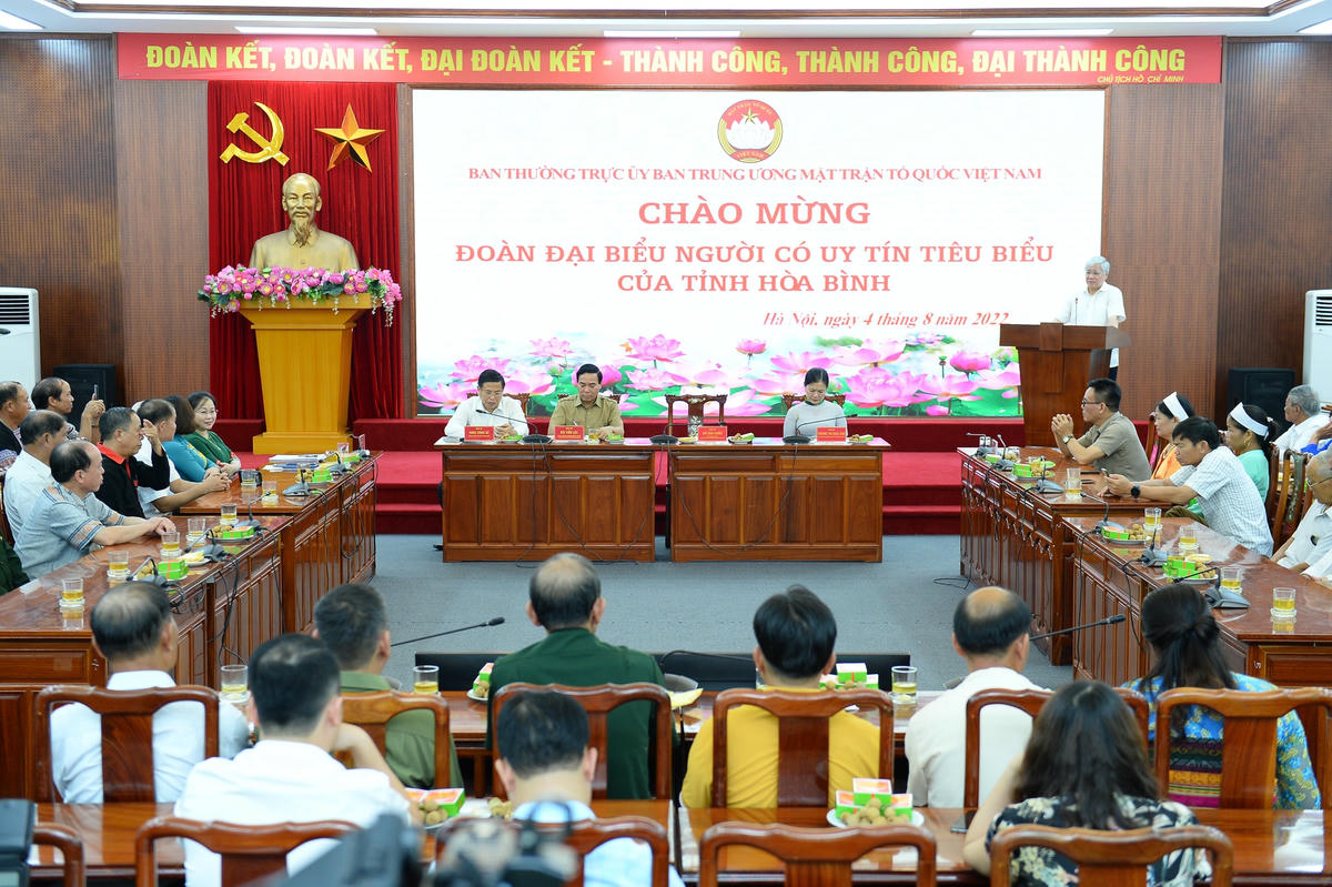 Quang cảnh buổi gặp mặt.