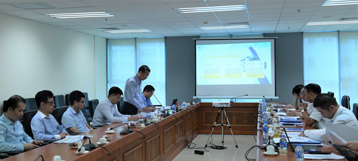 Quang cảnh buổi nghiệm thu. Ảnh: Nguyễn Ly