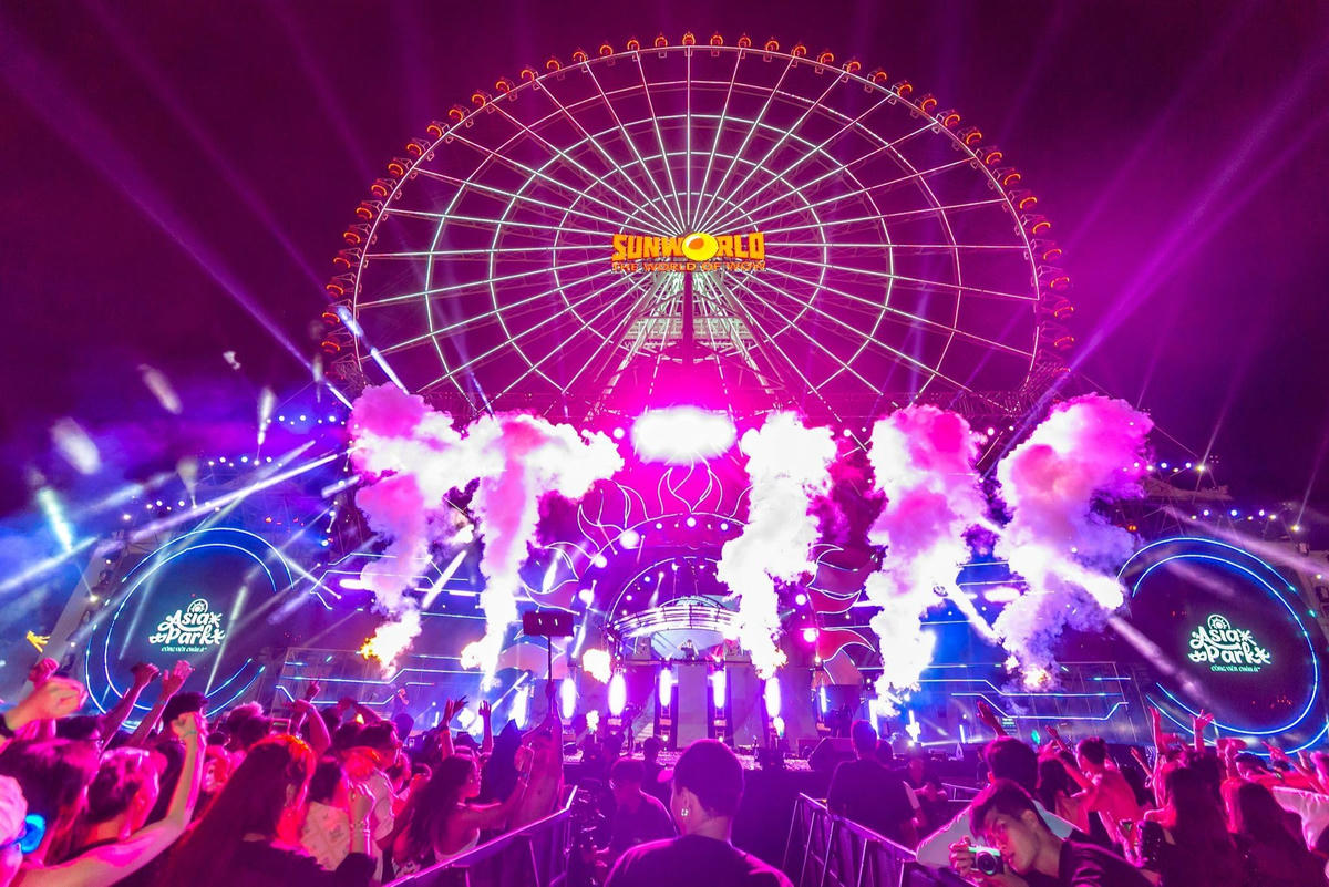 Các sự kiện âm nhạc là gia vị không thể thiếu cho mỗi mùa hè tại Công viên Châu Á.