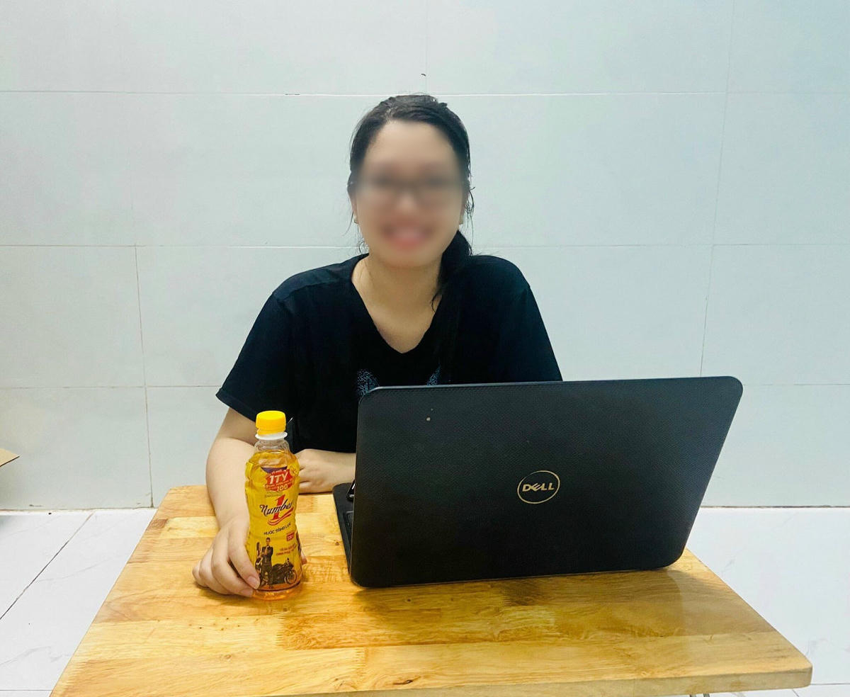 K.T.T.G, nữ nhân viên văn phòng tại quận Tân Phú, TP.HCM trúng 100 triệu đồng nhờ giải khát với Number 1.