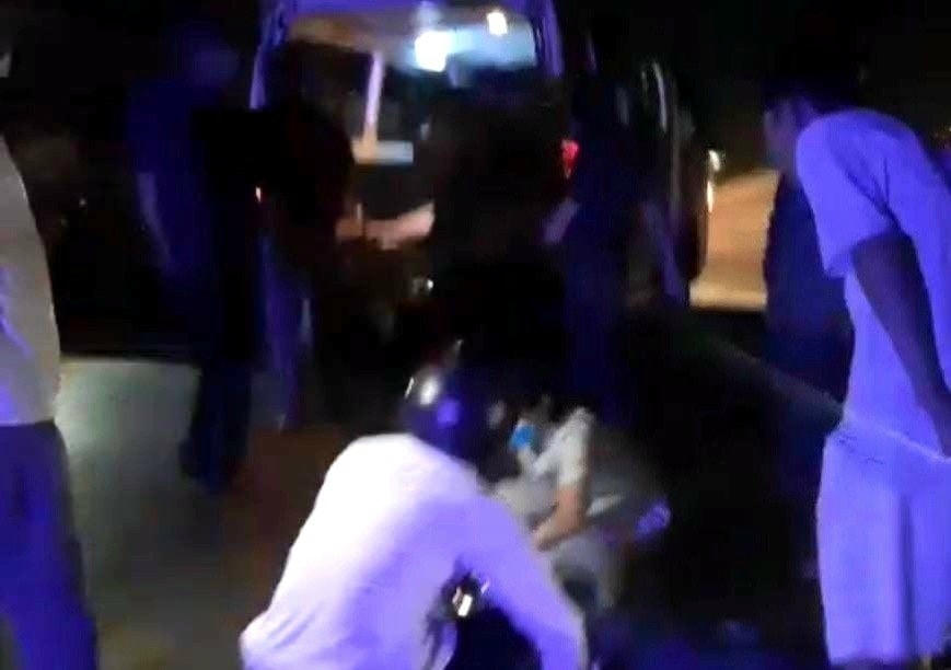 Hiện trường vụ tai nạn. Ảnh: BT.