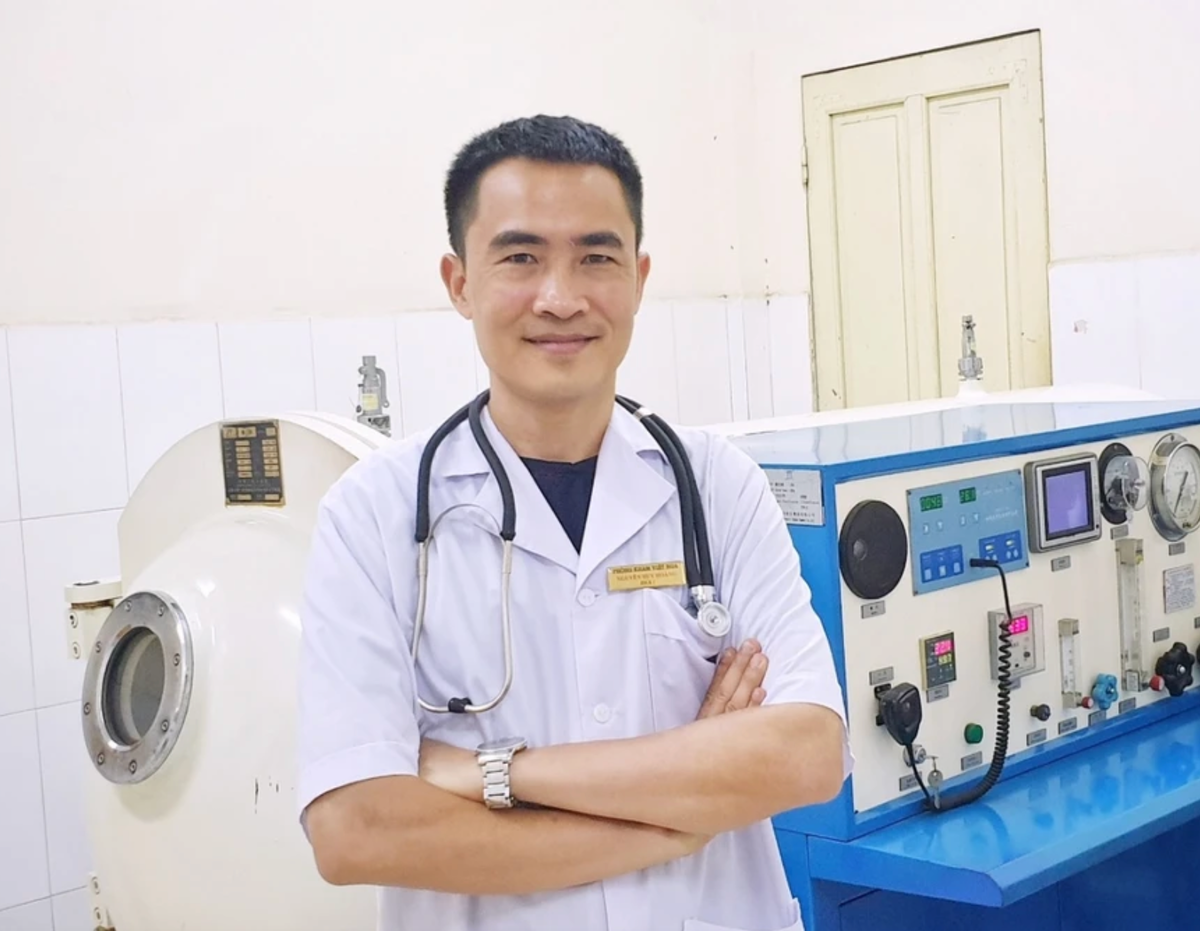 BS. Nguyễn Huy Hoàng, Phụ trách Trung tâm Oxy cao áp Việt - Nga (Bộ Quốc phòng).