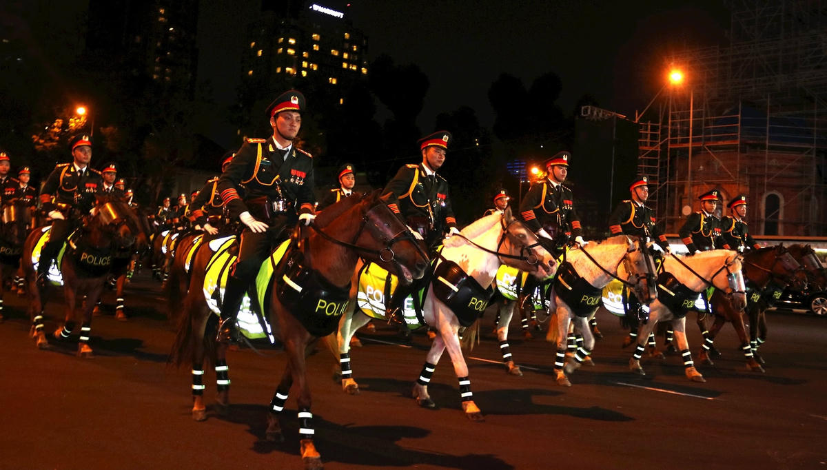 IMG_0103 - Đội hình Cảnh sát cơ động kỵ binh Việt Nam