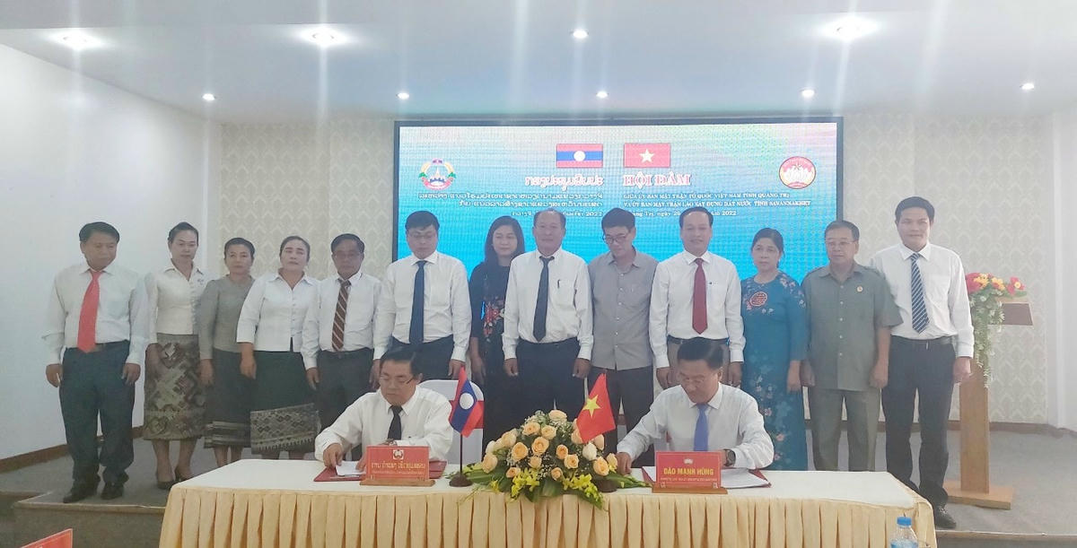 Tại Hội đàm, 2 bên đã ký biên bản ghi nhớ cho giai đoạn 2022 - 2024.