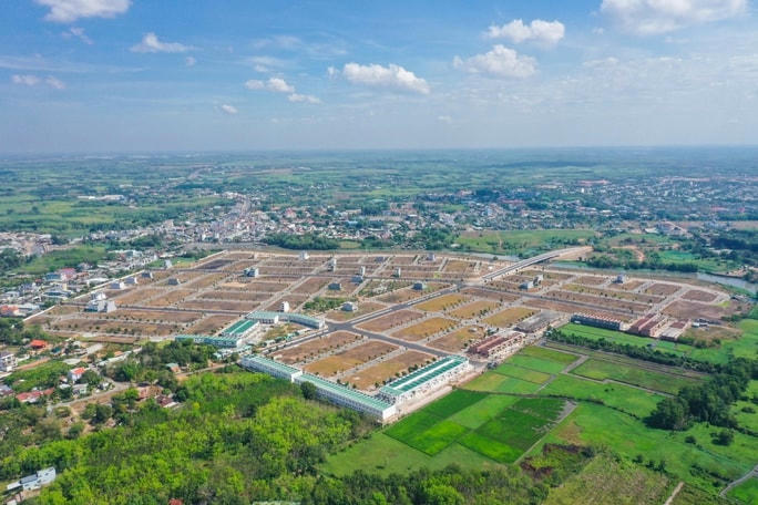 Dự án Nhà ở xã hội của Kim Oanh Group tại thị xã Bến Cát.