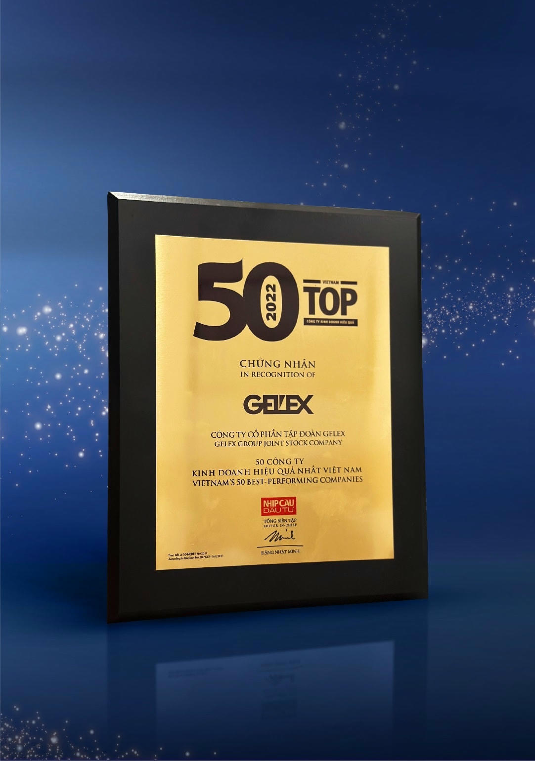 Kết quả đánh giá khách quan năng lực quản trị của Tập đoàn GELEX.