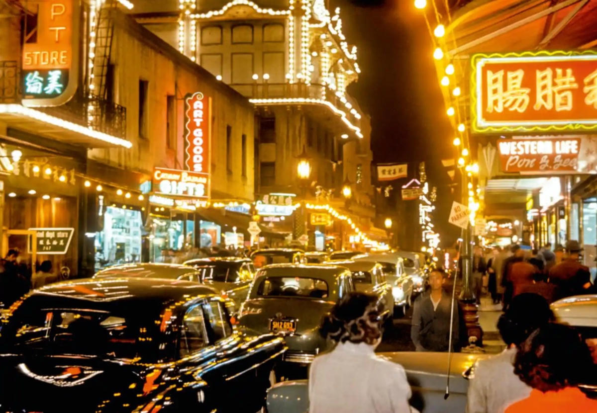 Khu phố Tàu ở San Francisco. Ảnh: The Guardian.