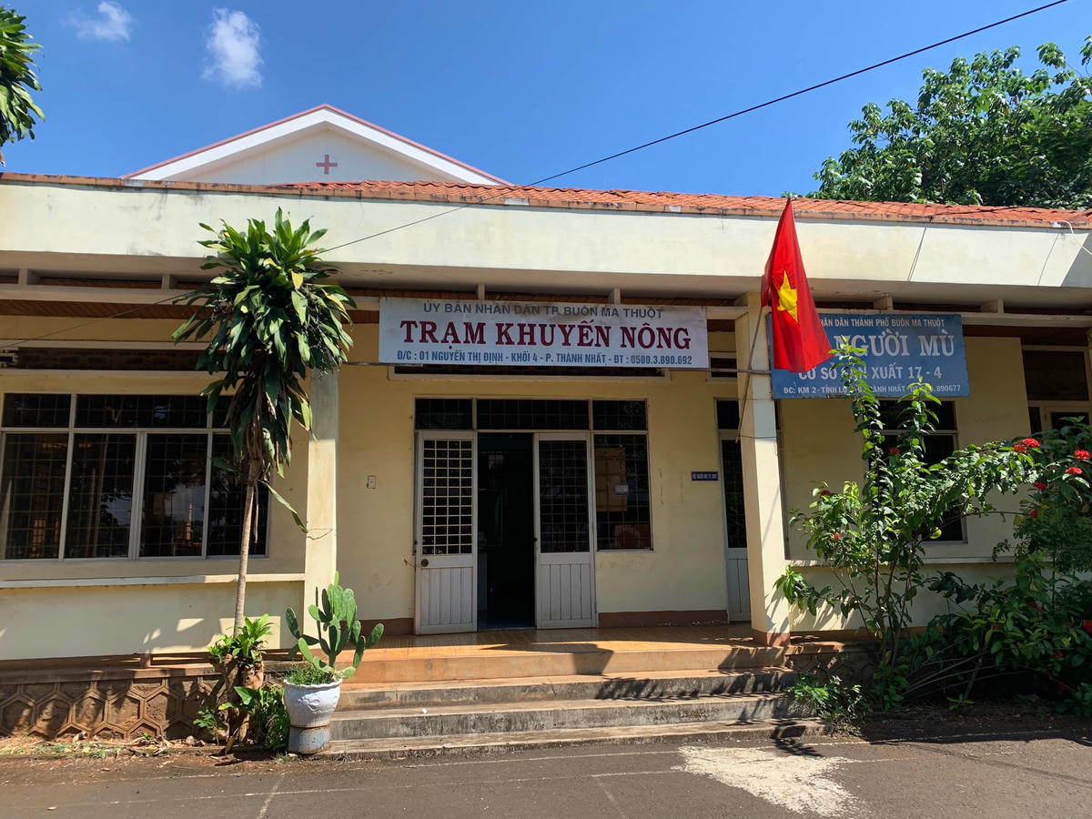 Trạm Khuyến nông TP Buôn Ma Thuột, nơi xảy ra các sai phạm.