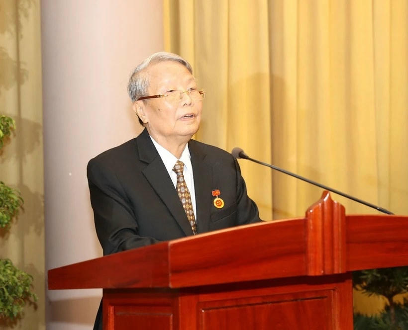 Đồng chí Trần Đức Lương. (Ảnh: Trí Dũng/TTXVN)