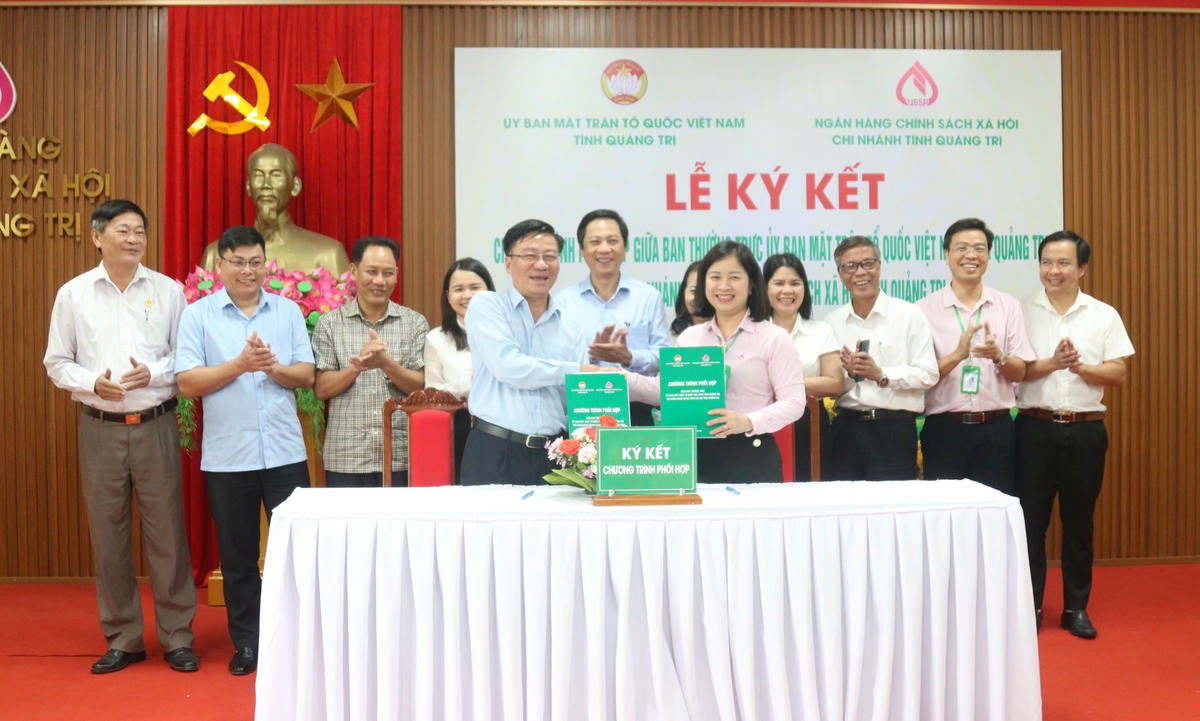 Hai bên ký kết Chương trình phối hợp.