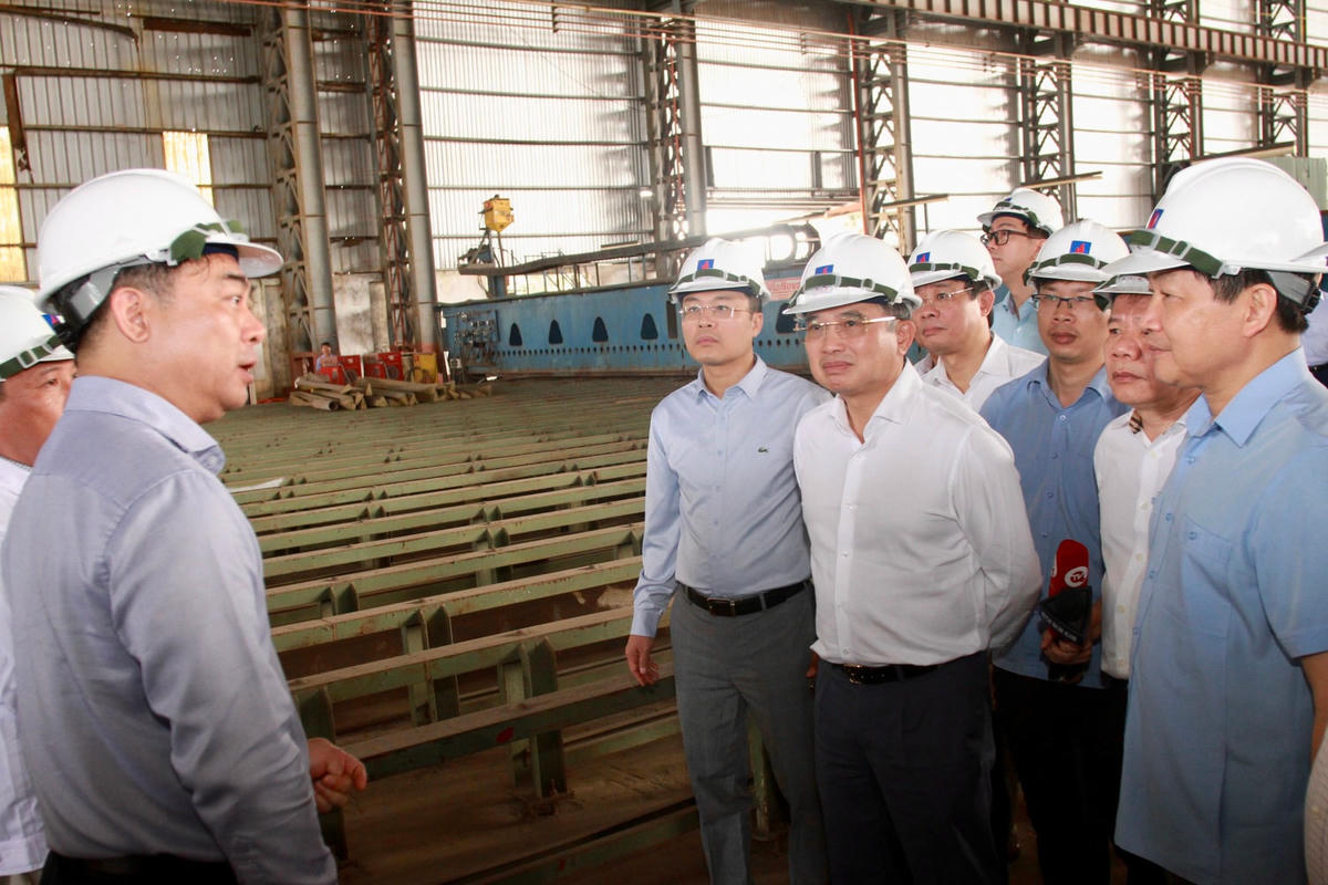 Phó Thủ tướng Lê Minh Khái thăm và làm việc tại DQS.