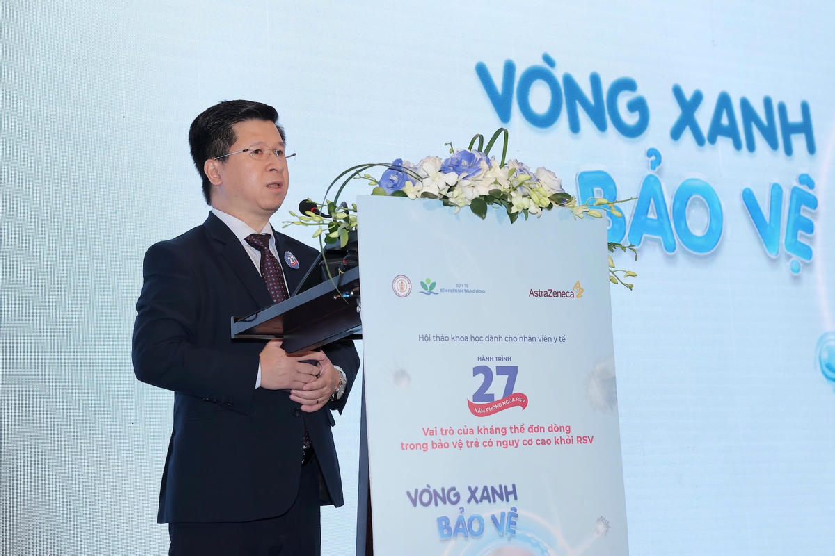 TS BS Cao Việt Tùng - Phó GĐ Bệnh nhi TW