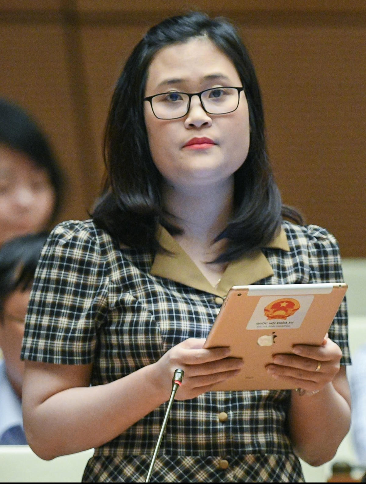 ĐBQH Hà Ánh Phượng. Ảnh: Quang Vinh.  