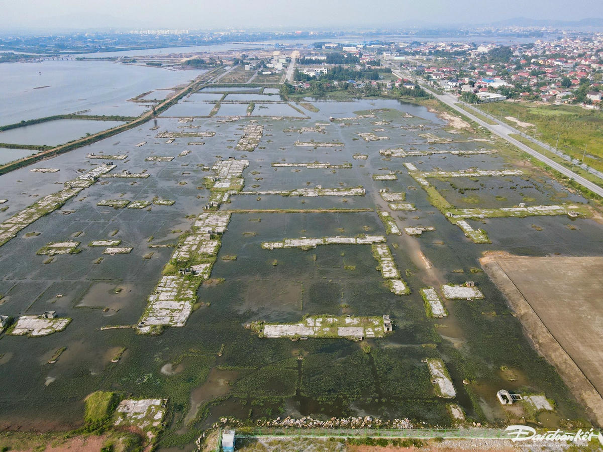 Theo Sở Nông nghiệp và Phát triển nông thôn tỉnh Thanh Hóa cho biết: Năm 2017, tổng diện tích sản xuất muối trên địa bàn tỉnh là 197ha, trong đó, huyện Hậu Lộc 123ha, thị xã Nghi Sơn 74ha. Sau 7 năm, đến 2024, tổng diện tích sản xuất muối trên toàn tỉnh chỉ lại gần 110 ha, vẫn tập trung tại 2 địa phương trên. Ảnh: Đình Minh