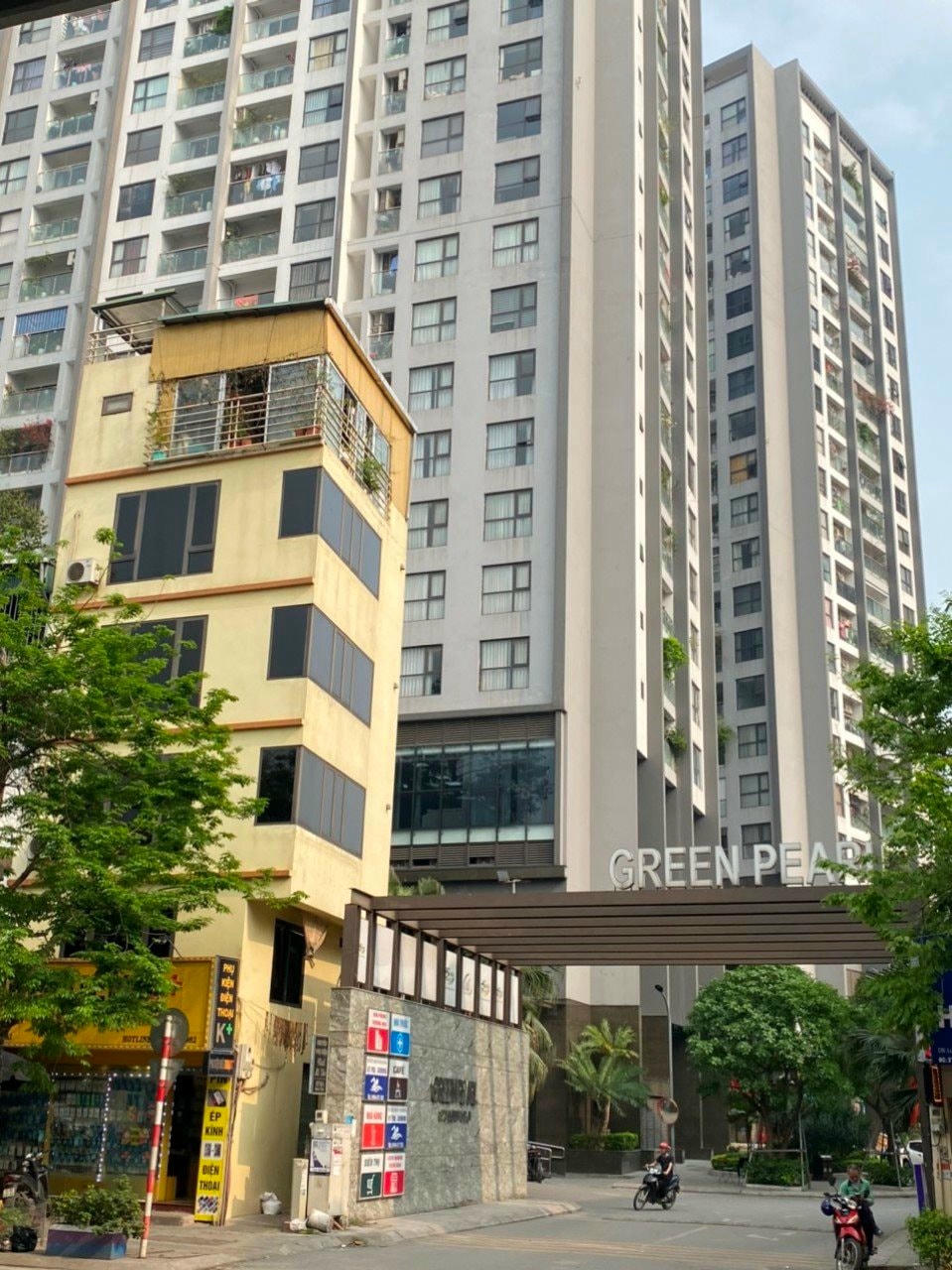 Chung cư Green Pearl.