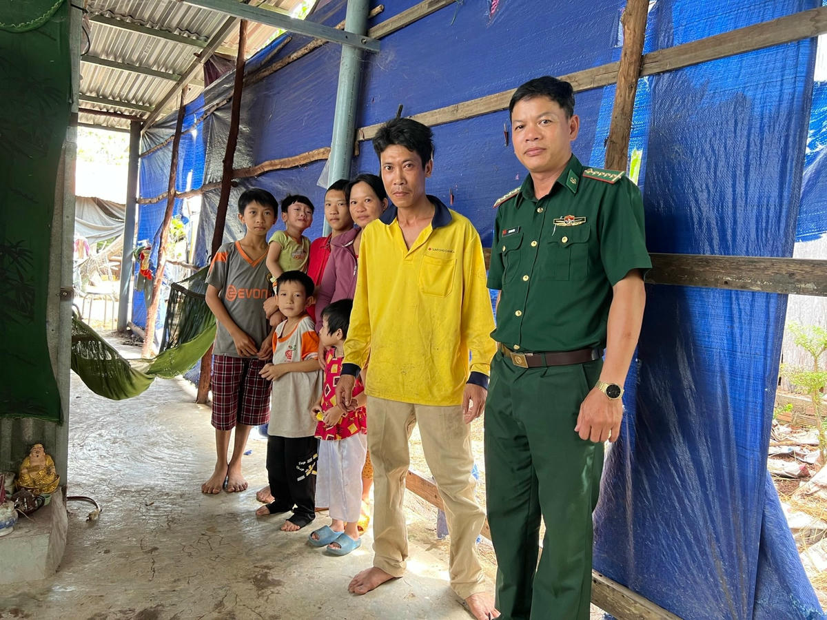 Ngôi nhà trước đây của gia đình anh Võ Trường Giang.