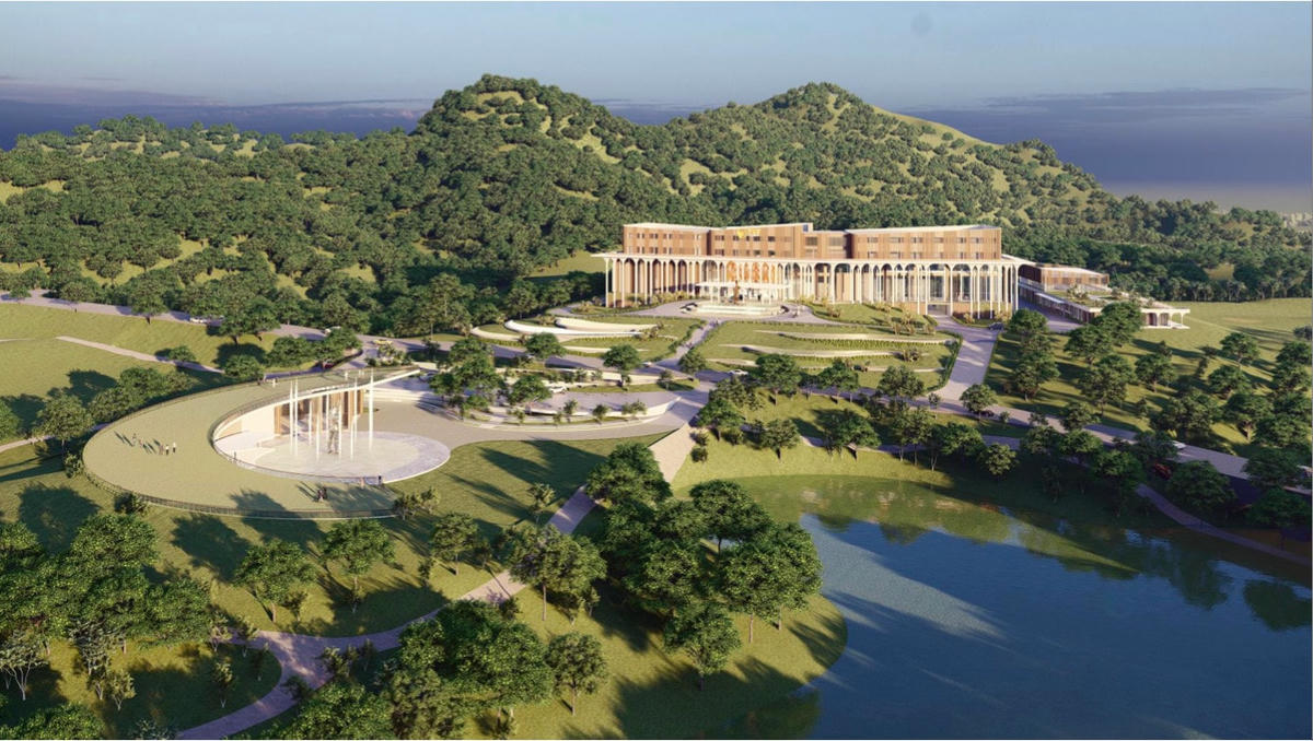 Phối cảnh của một góc dự án