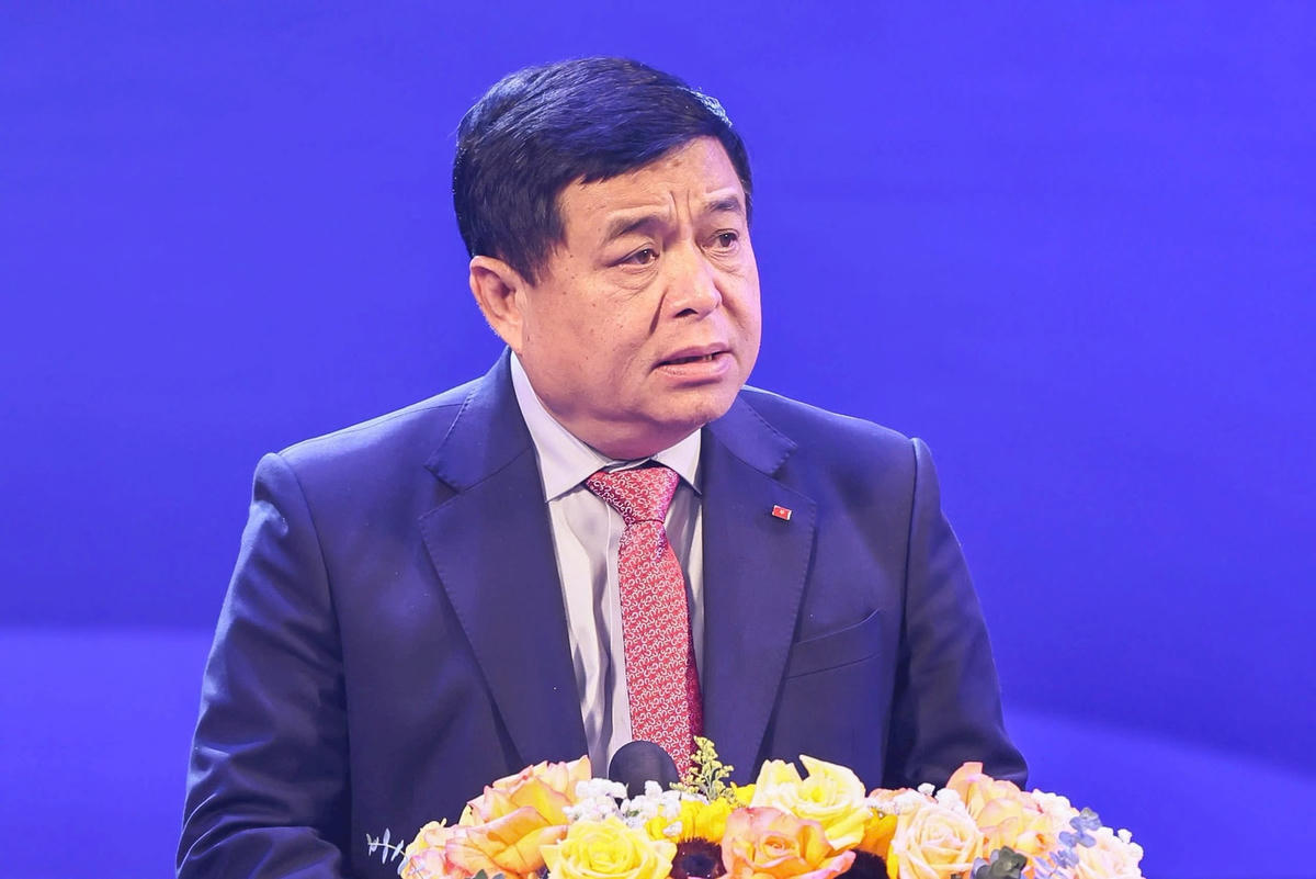 Phó Thủ tướng Nguyễn Chí Dũng phát biểu tại Lễ trao giải.