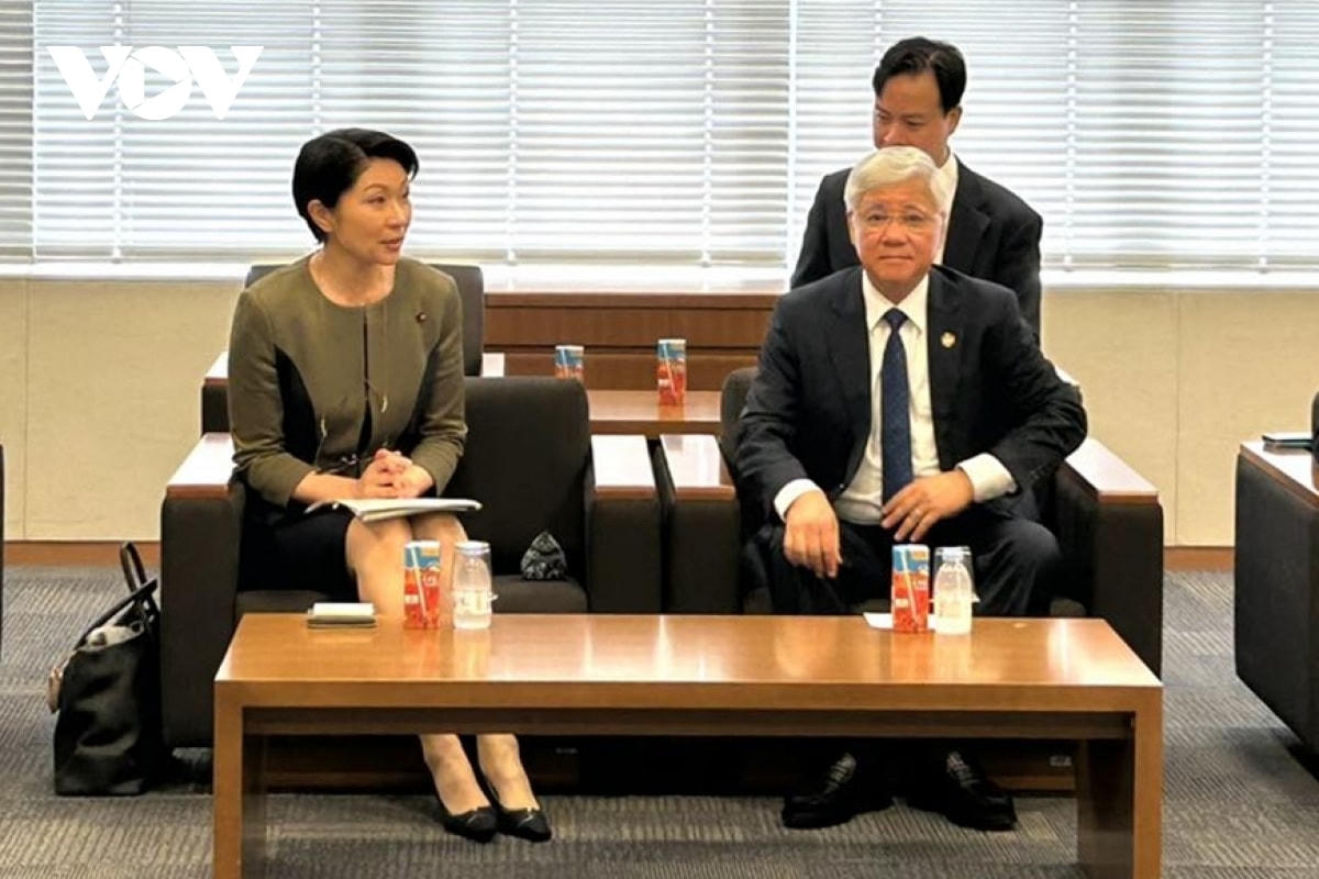 chủ tịch Ủy ban trung ương mttq việt nam gặp lãnh đạo liên minh cầm quyền nhật bản hình ảnh 2 chu tich Uy ban trung uong mttq viet nam gap lanh dao lien minh cam quyen nhat ban hinh anh 2