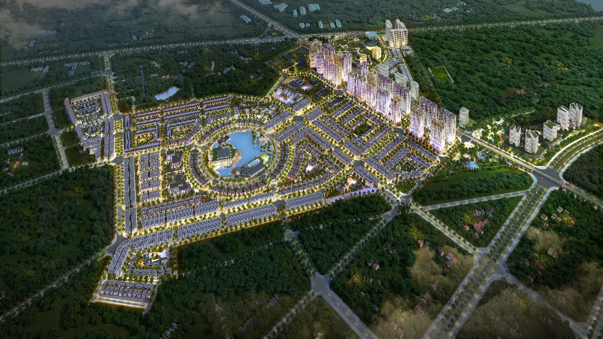 Đại đô thị Hinode Royal Park Sở hữu hạ tầng giao thông được đầu tư chất lượng với những trục đường lớn mở rộng.