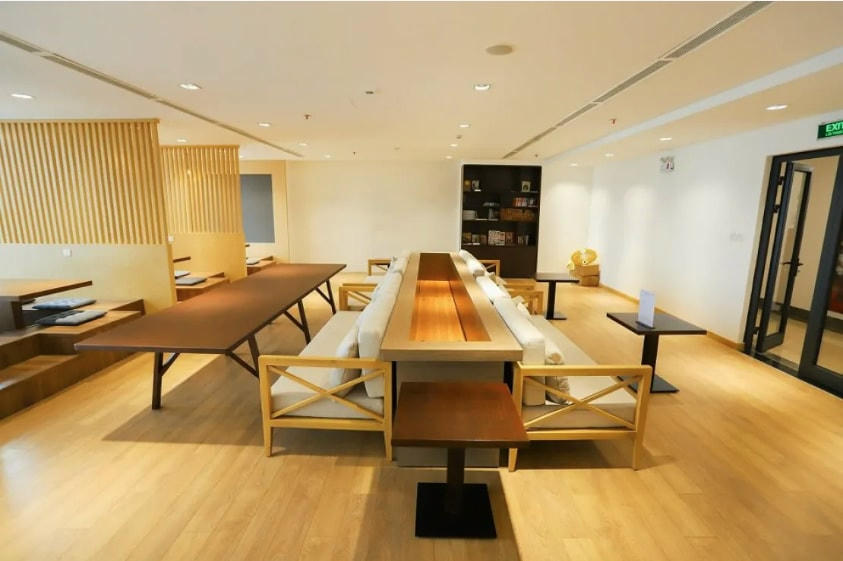 Hệ thống tiện ích tại Hinode City đề cao vai trò của tri thức và sự kết nối. Ảnh: HC