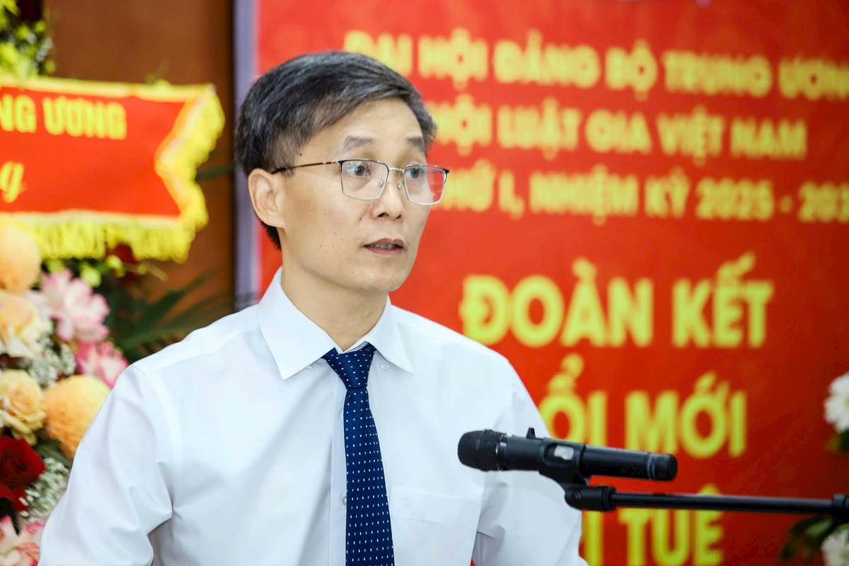 Ông Nguyễn Khánh Ngọc, Bí thư Đảng uỷ, Chủ tịch Hội Luật gia Việt Nam