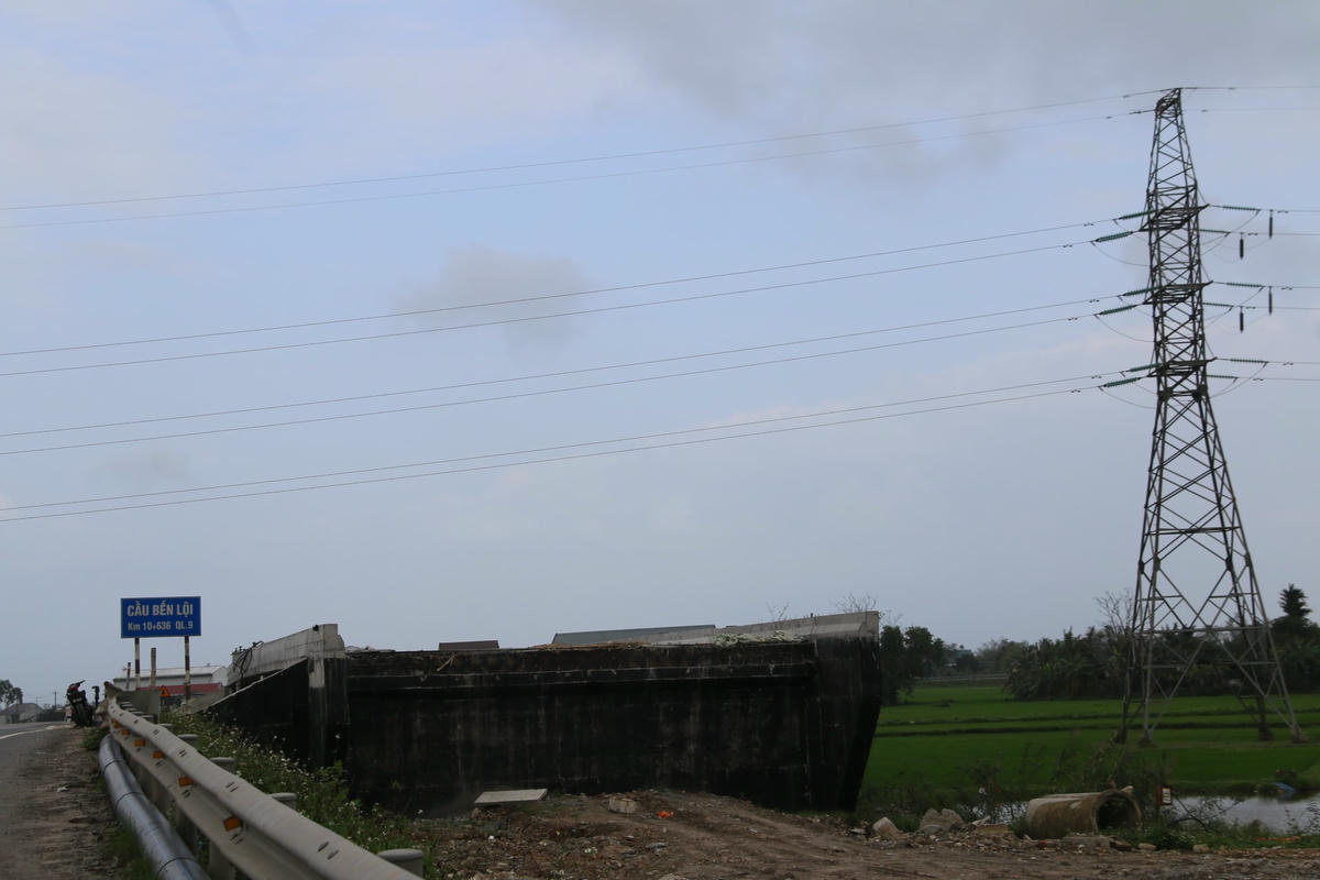 Khó khăn về mặt bằng, dự án QL 9 kết thúc thời gian thực hiện.