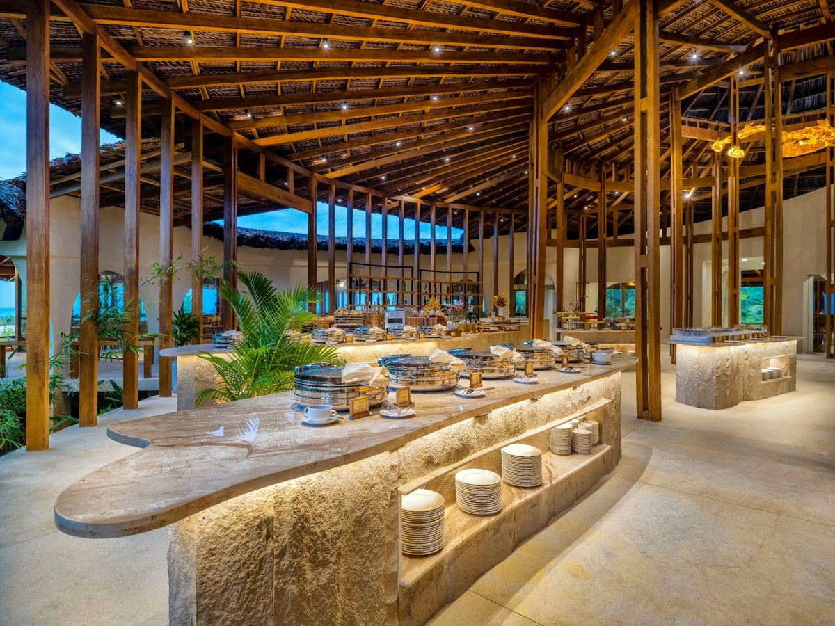 Không gian lý tưởng cho hành trình khám phá ẩm thực.