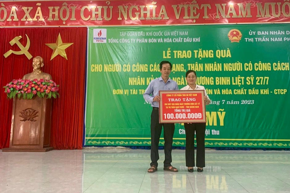 Công ty tiếp nối chuỗi hành trình đến với xã An Ấp và xã An Thanh, huyện Quỳnh Phụ, tỉnh Thái Bình