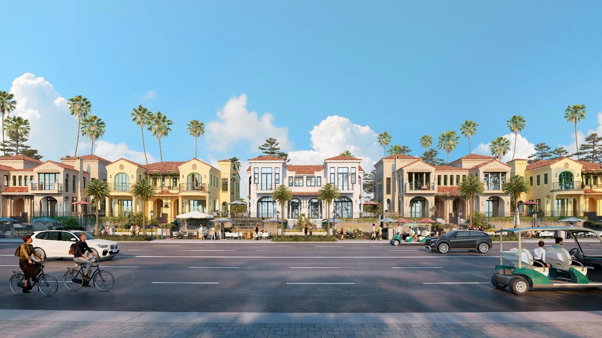 Shop Villa Golf tọa lạc ngay trên trục đường xuyên tâm đắt giá tại NovaWorld Phan Thiet.