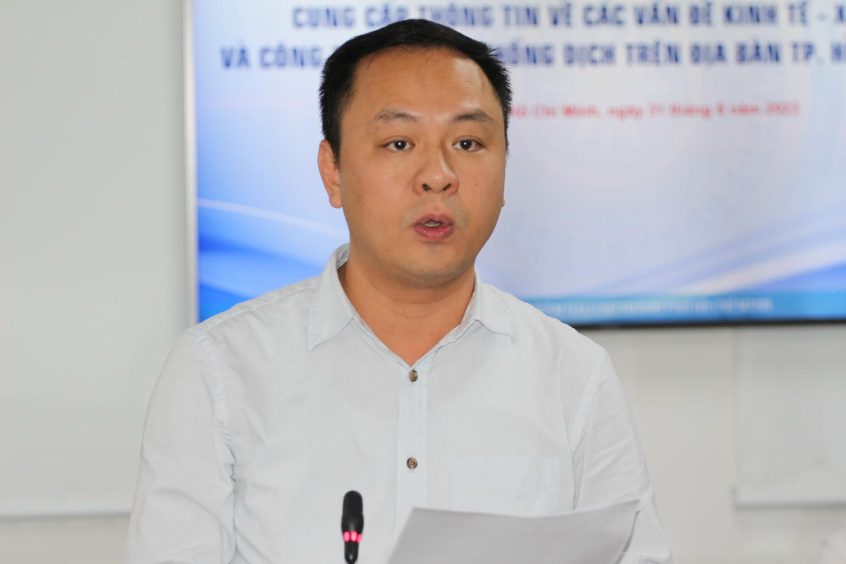 Đại diện Sở Y tế TP HCM thông tin về việc quản lý hoạt động xe cấp cứu.