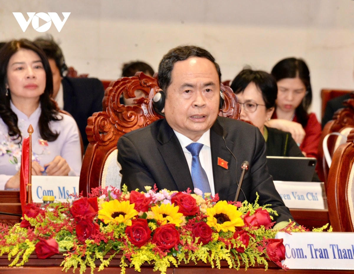 chủ tịch quốc hội trần thanh mẫn hội đàm với chủ tịch quốc hội lào saysomphone phomvihane hình ảnh 3 chu tich quoc hoi tran thanh man hoi dam voi chu tich quoc hoi lao saysomphone phomvihane hinh anh 3