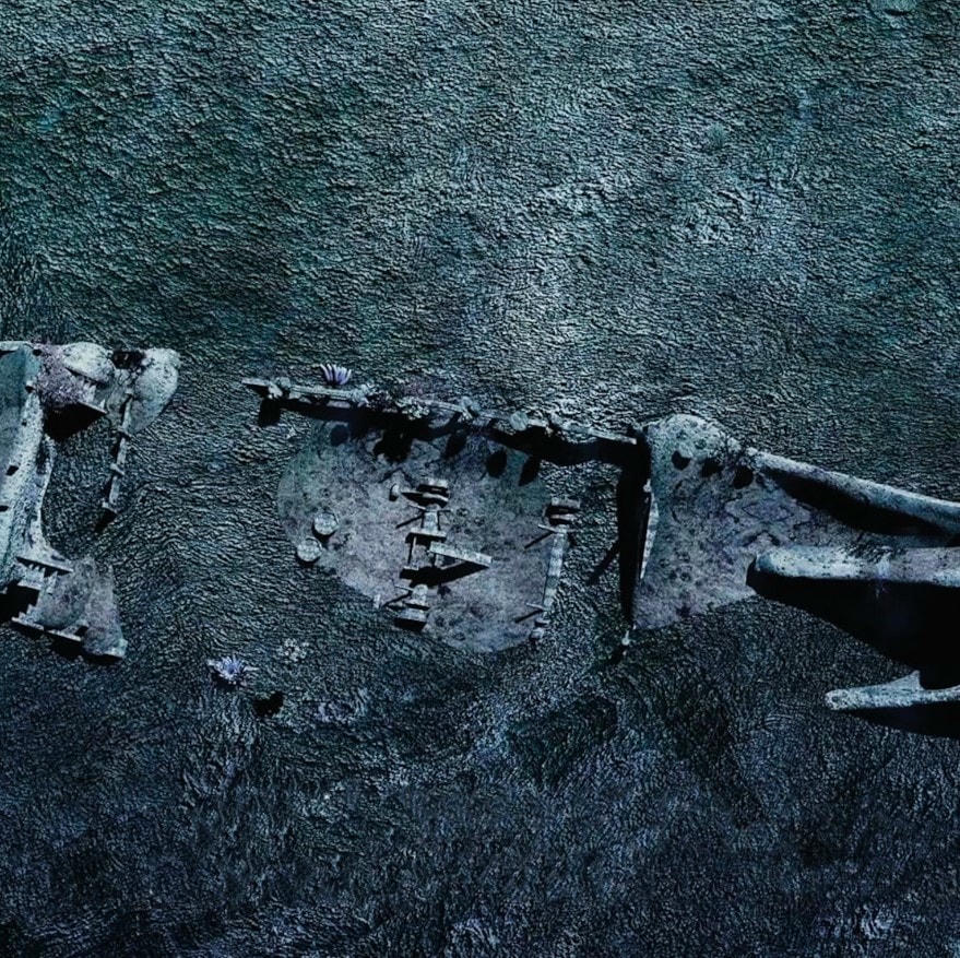 Xác con tàu được mô phỏng lại. Ảnh: National Geographic.