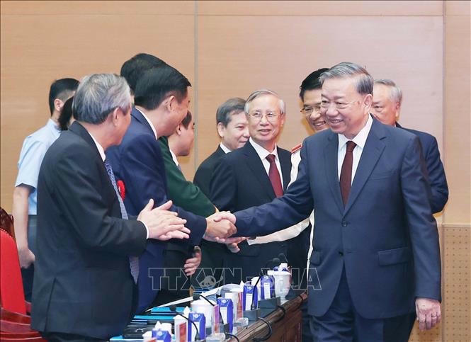 Tổng Bí thư Tô Lâm: Ngành kiểm sát nhân dân góp phần kiến tạo xã hội kỷ cương, công bằng, dân chủ, văn minh- Ảnh 1.