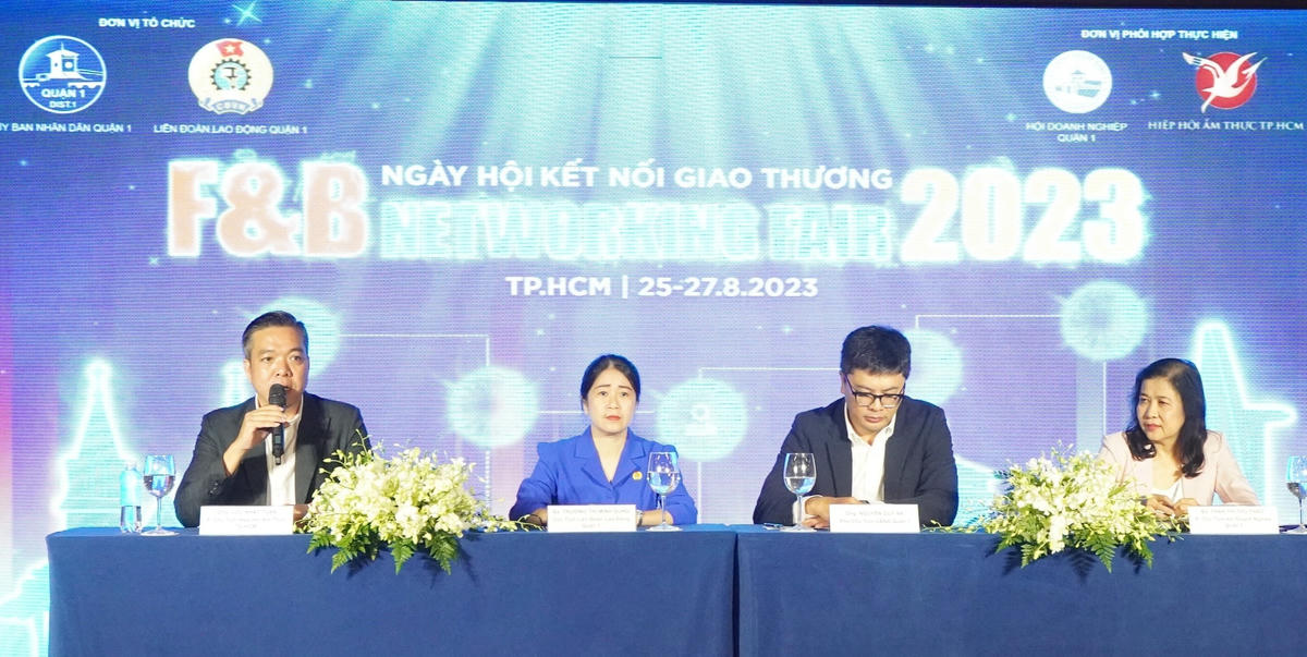 Đại diện các đơn vị kỳ vọng tăng giao thương, kết nối giữa các doanh nghiệp trong ngành F&B.