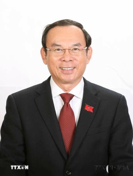 Đồng chí Nguyễn Văn Nên, Ủy viên Bộ Chính trị, Bí thư Thành ủy Thành phố Hồ Chí Minh. (Ảnh: TTXVN)