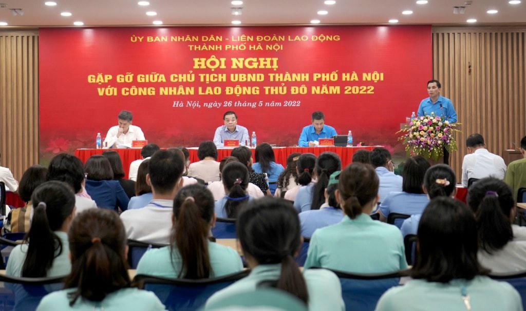 Quang cảnh hội nghị đối thoại.