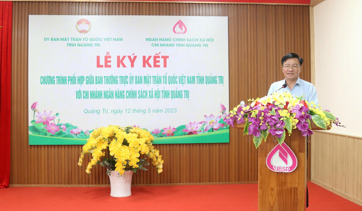 Ông Đào Mạnh Hùng phát biểu tại buổi lễ.