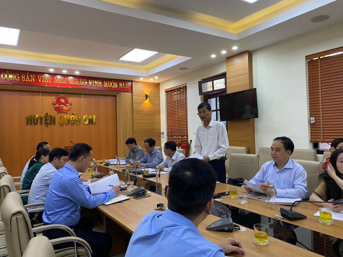 Quang cảnh buổi giám sát. 