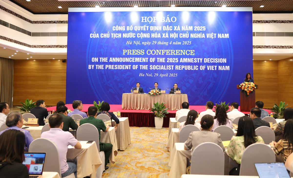 Công bố Quyết định đặc xá của Chủ tịch nước đối với hơn 8.000 phạm nhân- Ảnh 3.