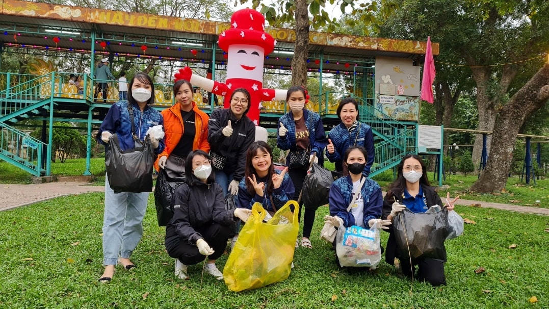 Tại Công viên Cây Mai, Thành phố Hồ Chí Minh.