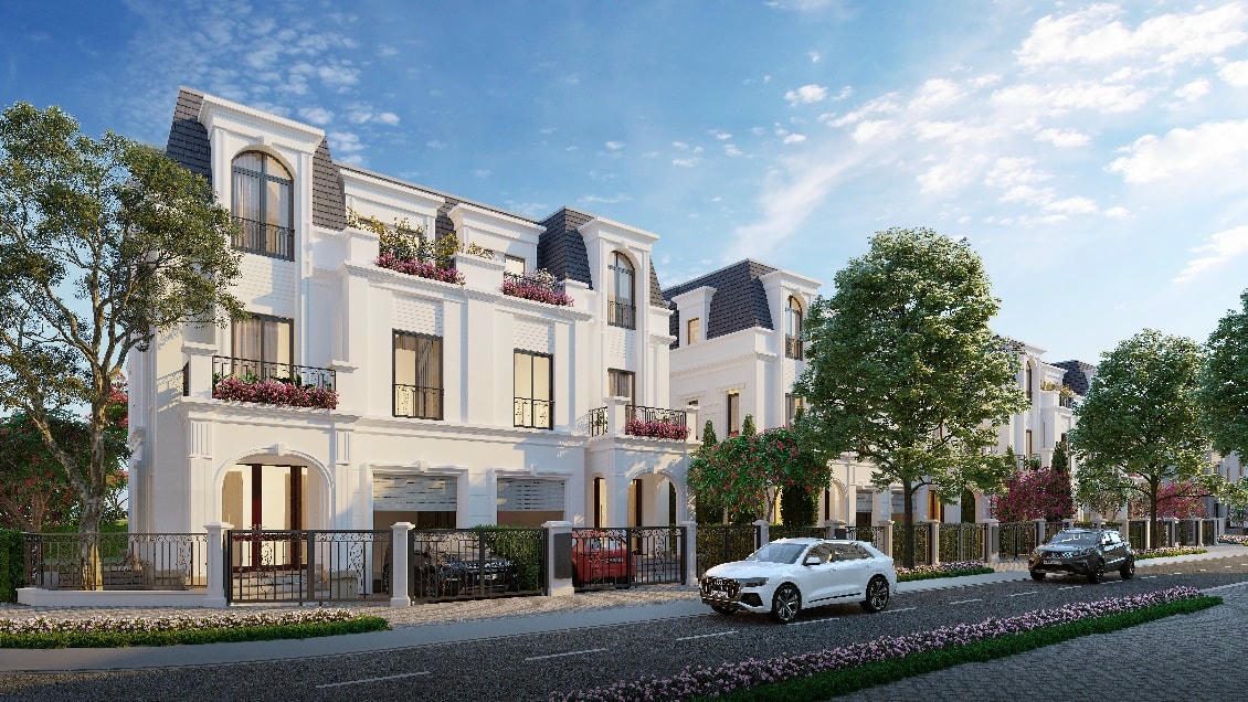 Biệt thự Thảo viên Villas hòa mình vào thiên nhiên đáp ứng tiêu chí sống xanh của cư dân.