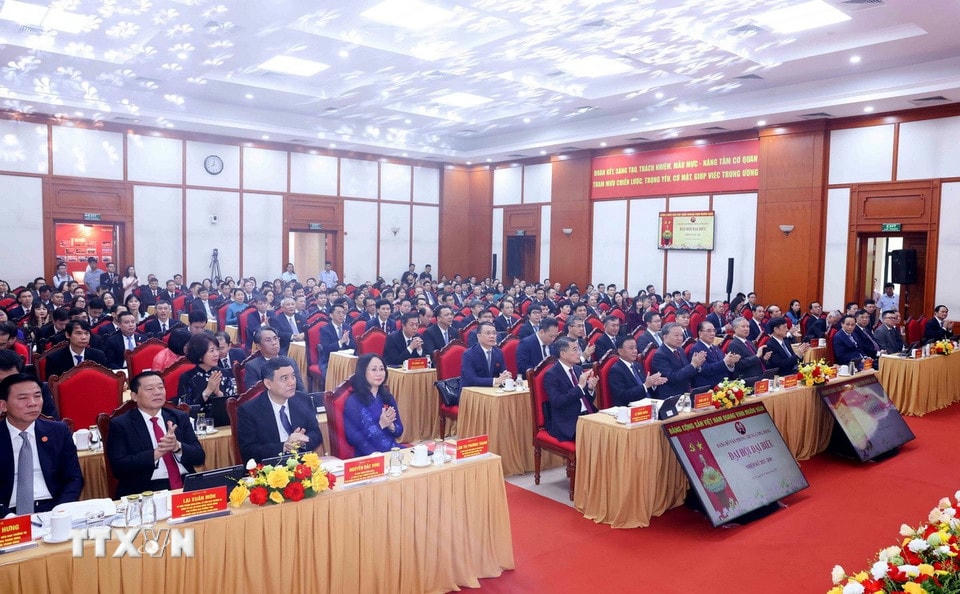 Đại biểu tham dự Đại hội. (Ảnh: Phương Hoa/TTXVN)