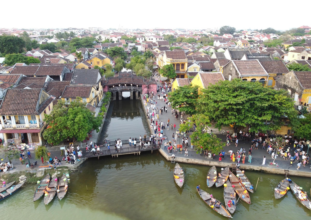 Một góc phố cổ Hội An, tỉnh Quảng Nam.